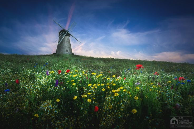 Заставка на рабочий стол мельница