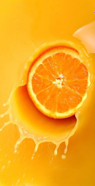 Желтый апельсин