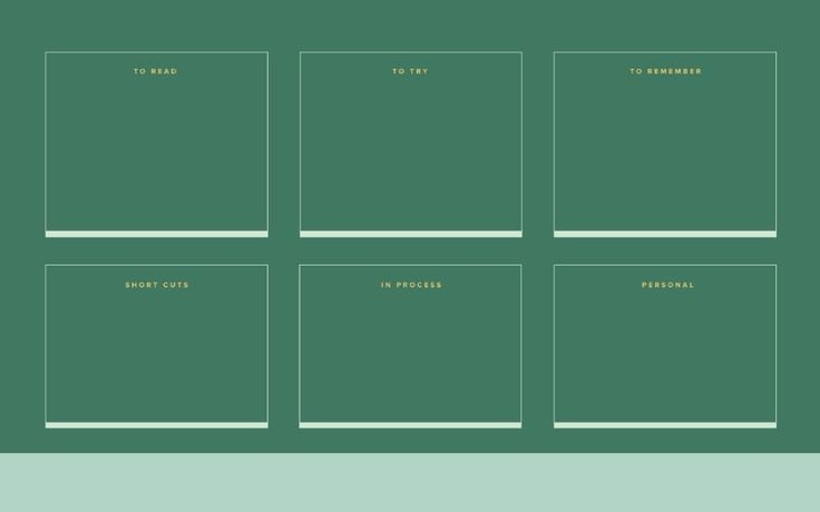 Обои на рабочий стол с разделением на зоны