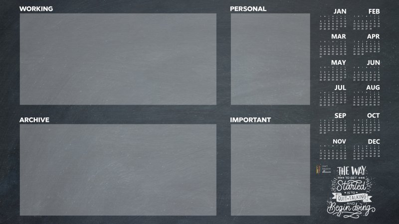 Органайзер на рабочий стол с разделением на зоны