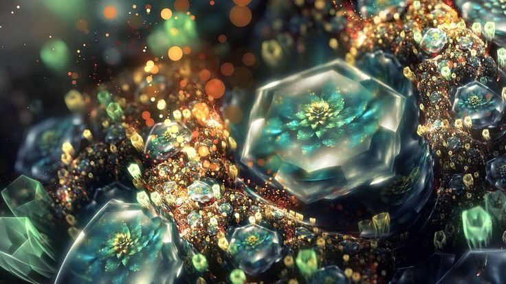 Драгоценные камни арт