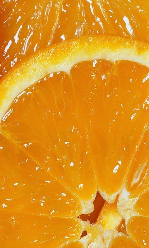 Сочный оранжевый