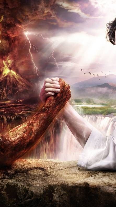 Противостояние Бога и дьявола