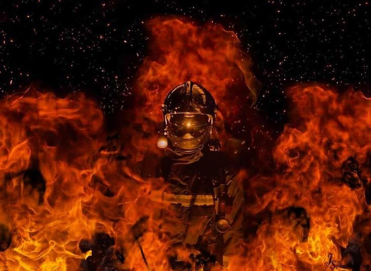 Пожарный заставка