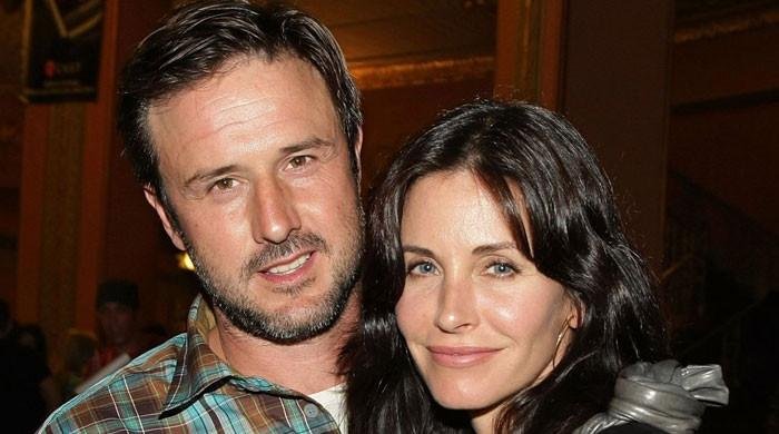 Кортни кокс и Дэвид