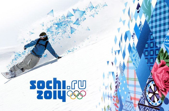 Реклама Олимпийских игр в Сочи