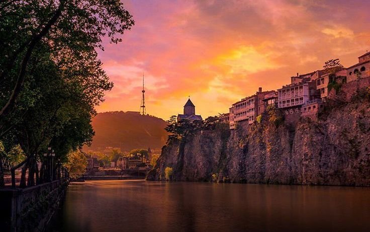 Тбилиси закат