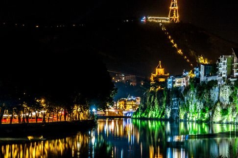 Вечерний Тбилиси