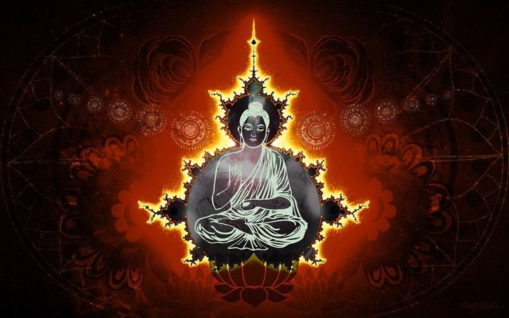 Будда Шакьямуни арт фэнтези