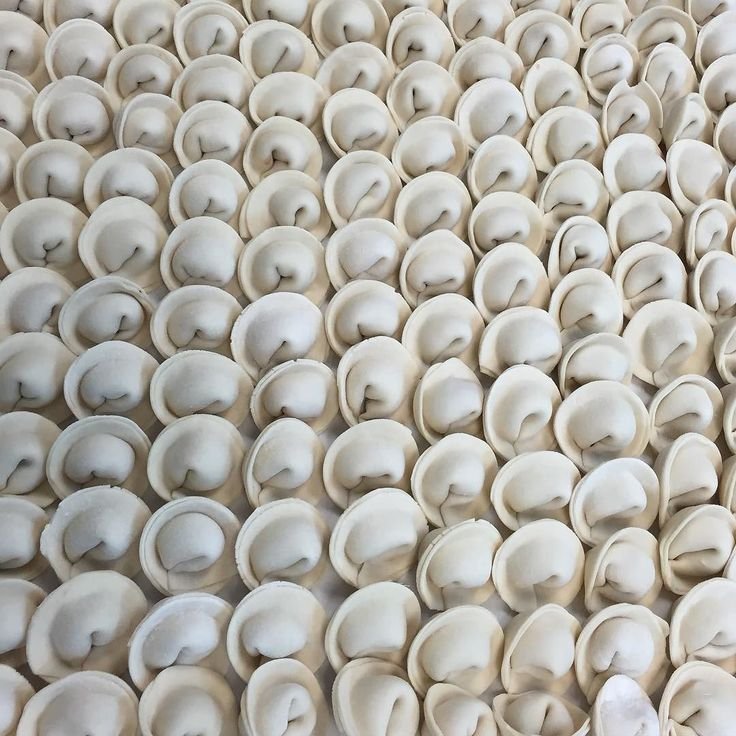 Пельмени текстура