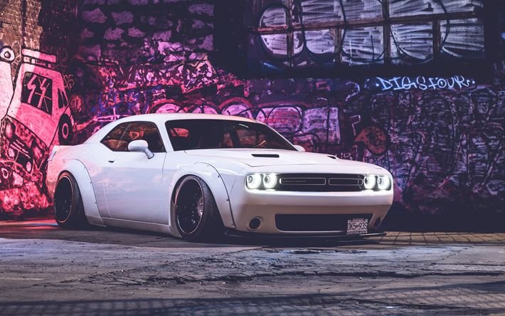 Dodge Challenger 4к