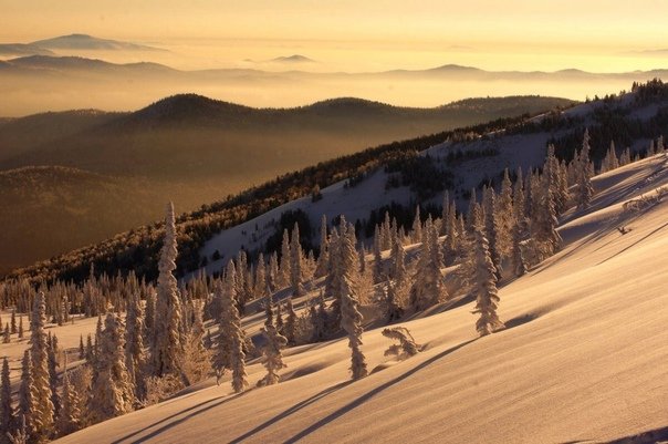 Горная Шория лыжи