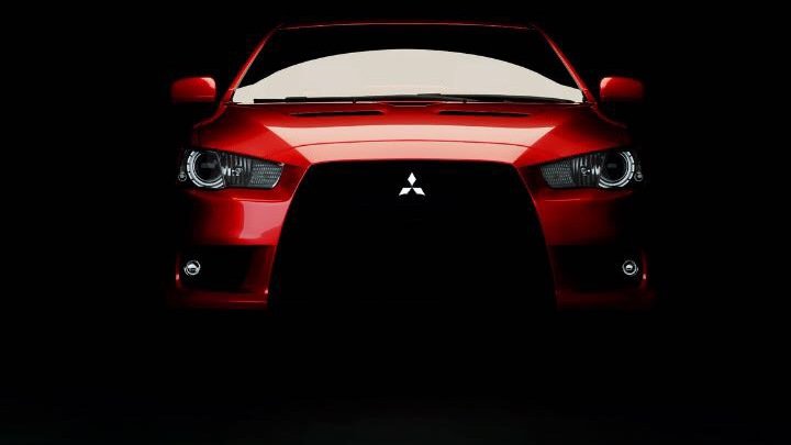 Митсубиси Лансер 10 красный