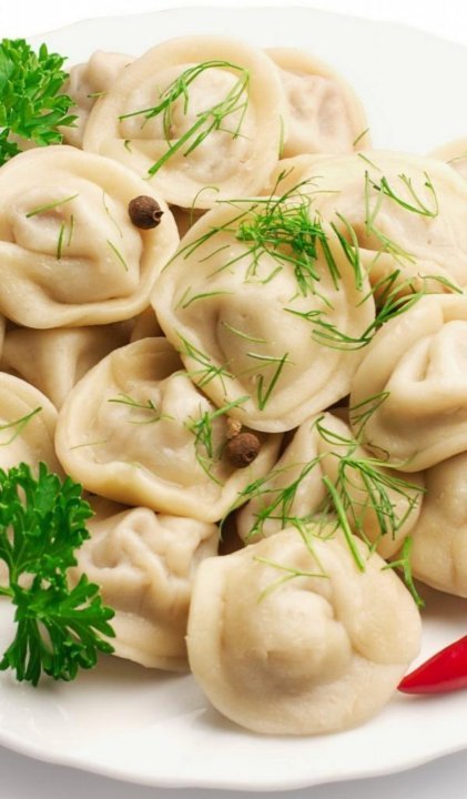 Пельмени вареники