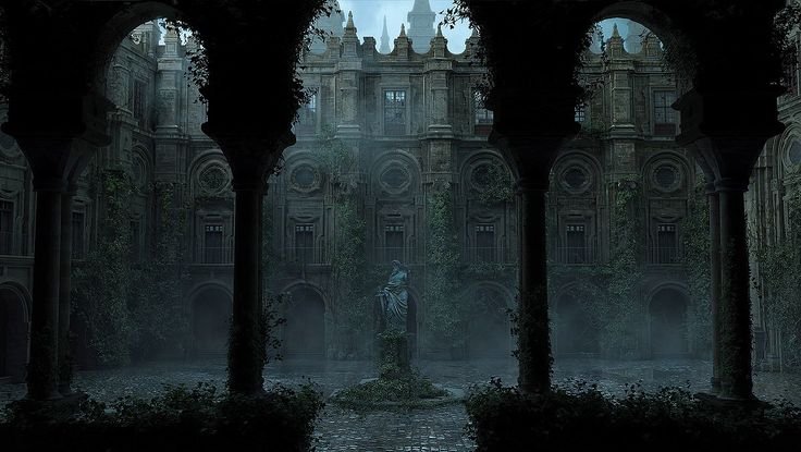 Замок дарк Академия