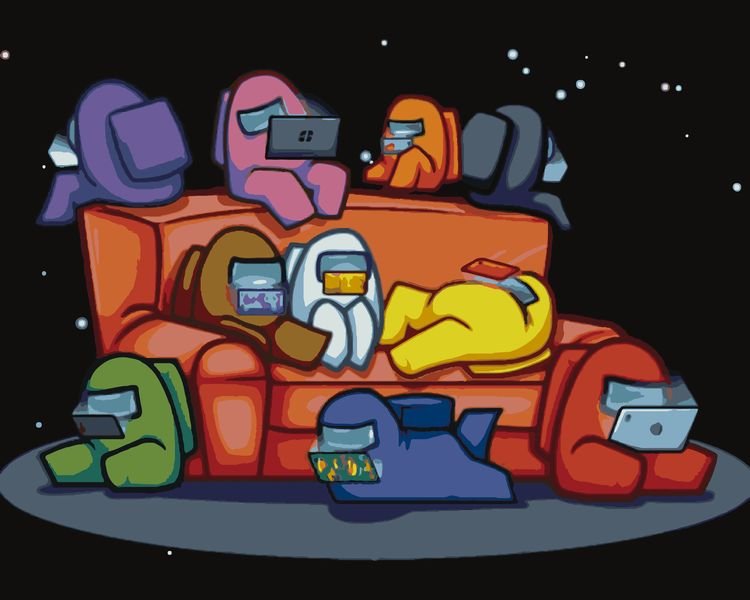 Картина амонг АС