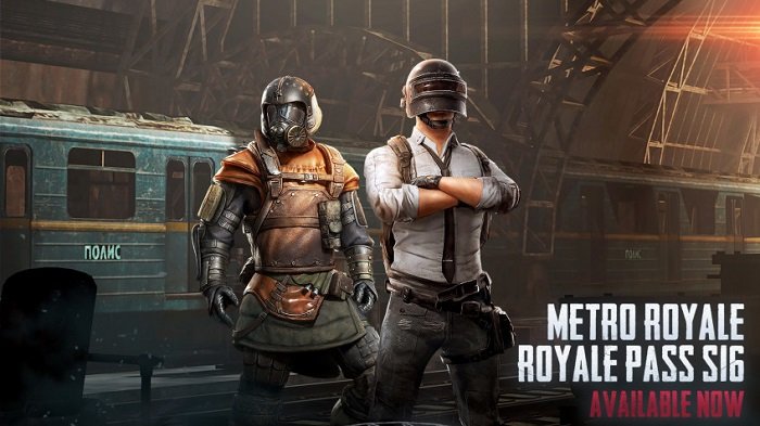 PUBG mobile метро рояль