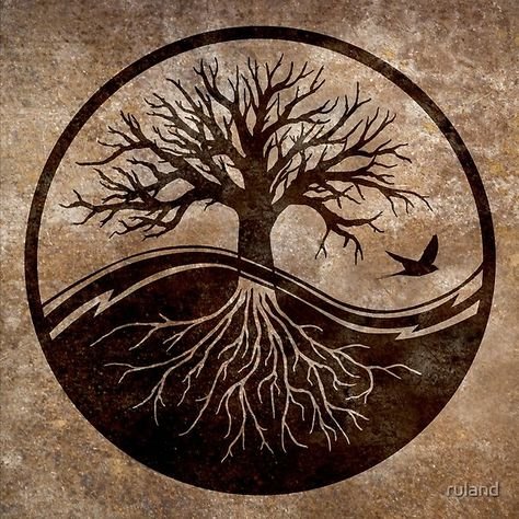 Древо ясень Иггдрасиль