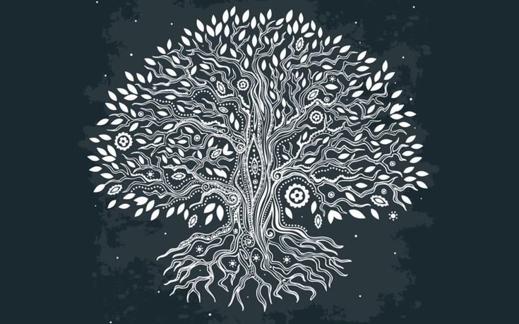"Tree of Life" ("дерево жизни") by degree
