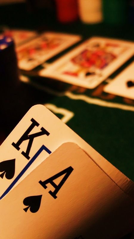 Обои на телефон Покер