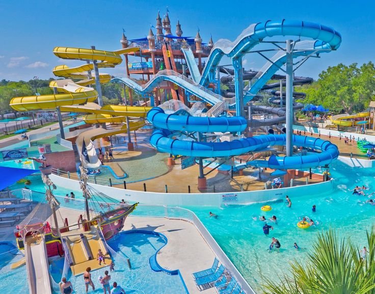 Аквапарк Schlitterbahn. США