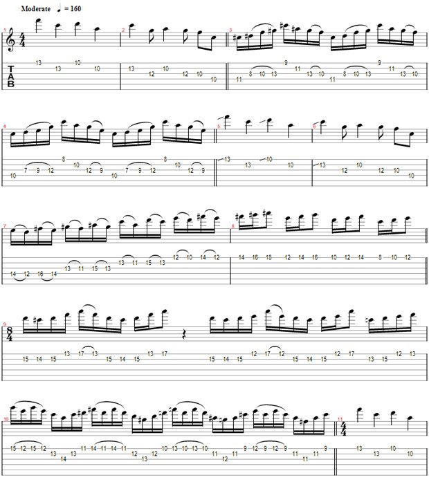 Ноты водные лыжи саксофон