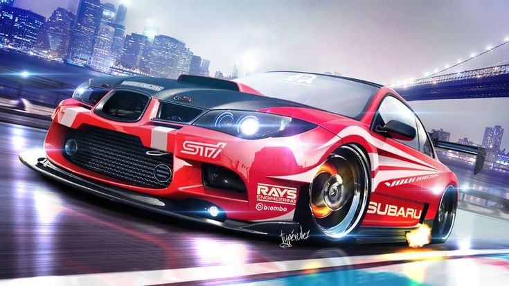 Красивые гоночные автомобили