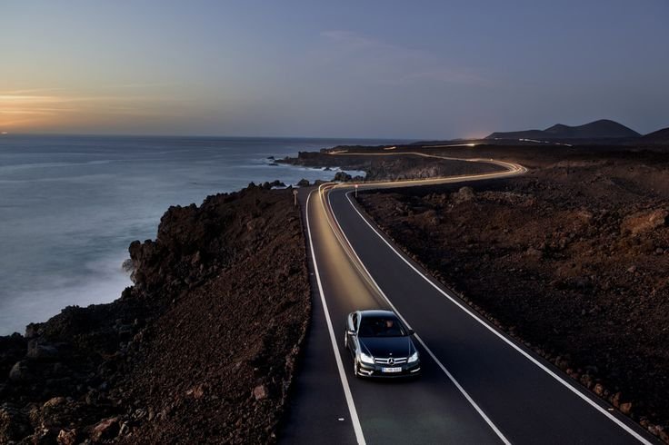 Трасса с машинами