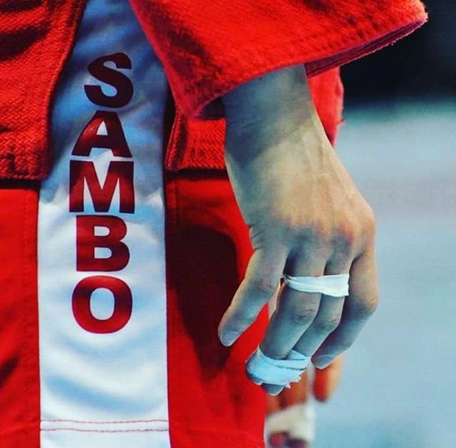 Боевое самбо надпись