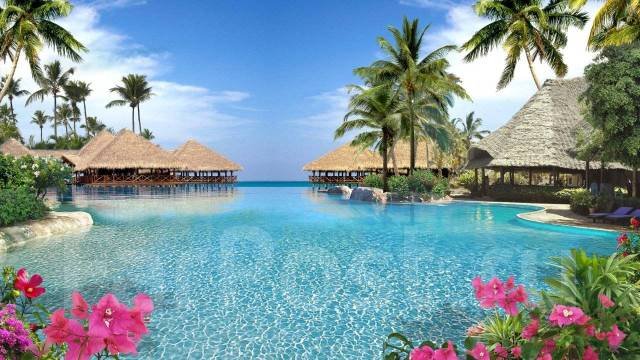 Парадиз остров Карибского моря