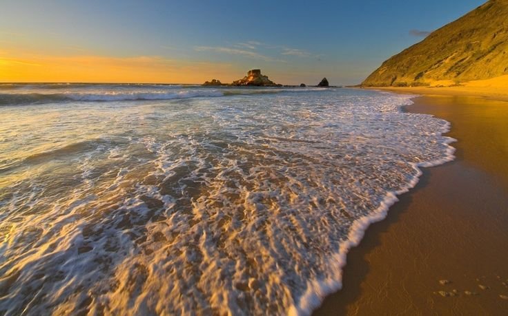 Красивая природа море