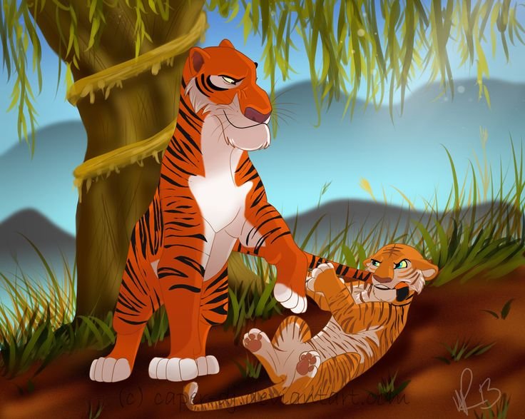 Детеныши джунглей мультсериал Багира и Шерхан