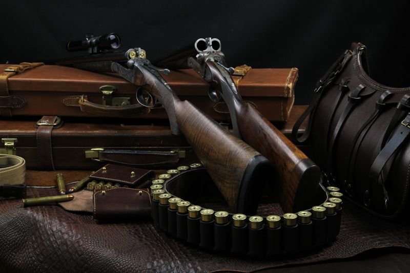 Красивые охотничьи ружья