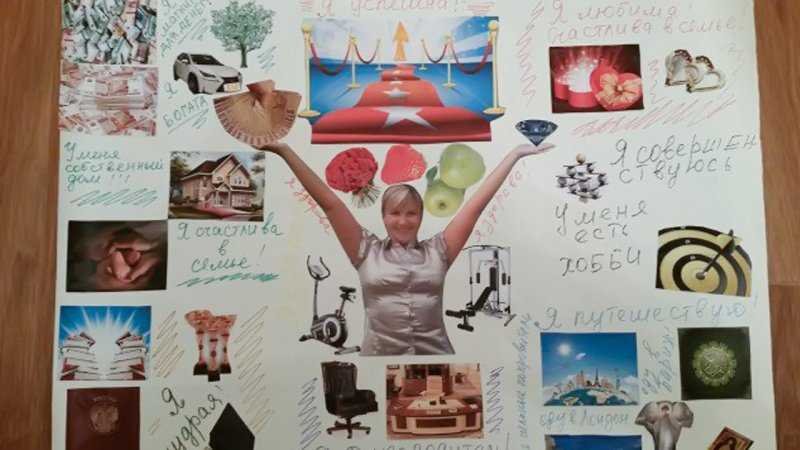 Карта желаний примеры