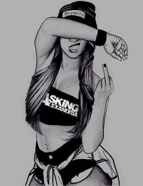 Нарисовать девушку