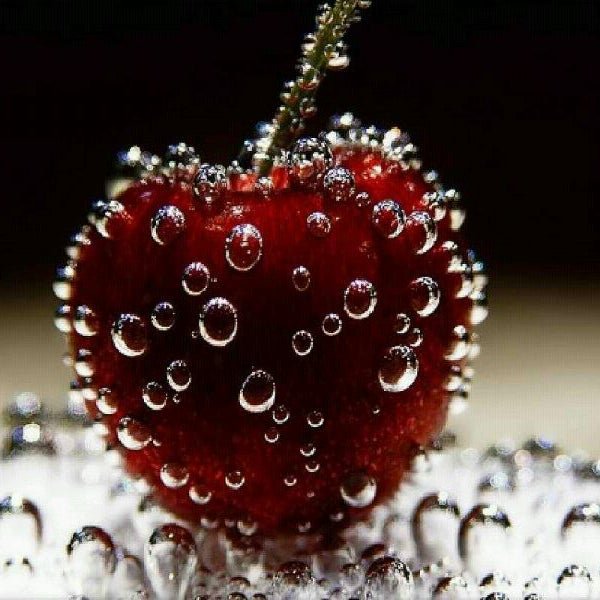 Роса на ягодах