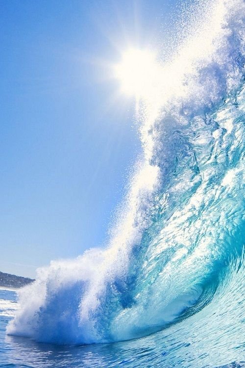 Красивые волны