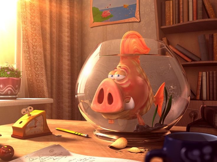 Рыба свинья