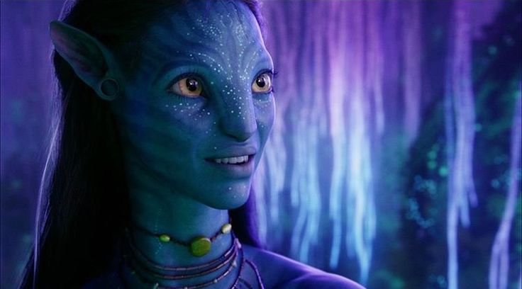 Зои Салдана аватар Нейтири