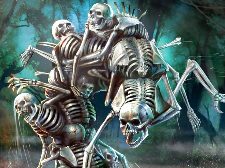 Оверлорд нежить скелет