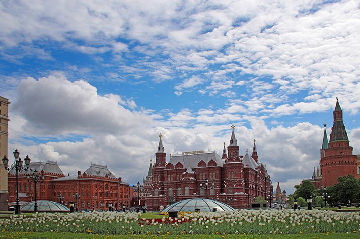 Кремль Весна