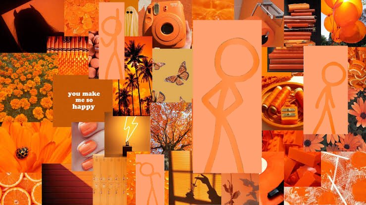 Эстетика оранжевого цвета