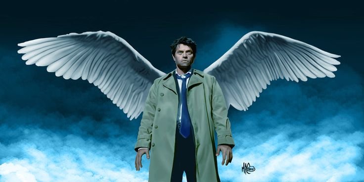 Ангел Кастиэль сверхъестественное