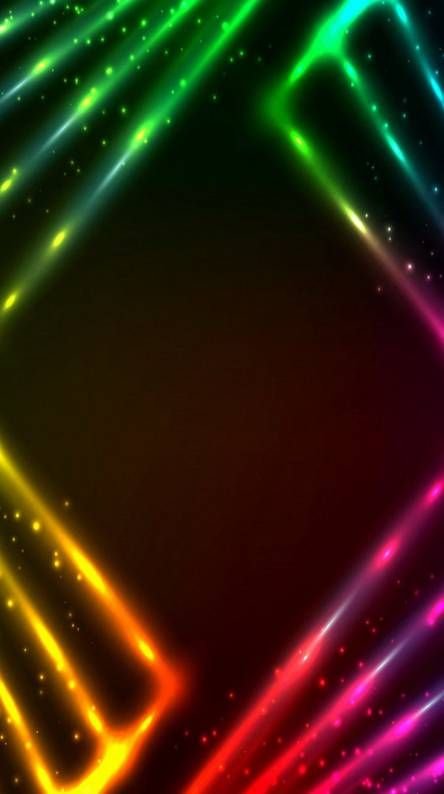 Неоновая рамка вертикальная