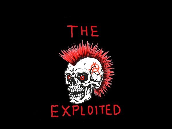 Череп с ирокезом