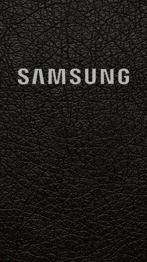 Надпись самсунг на тёмном фоне