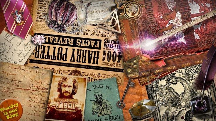 Красивый фон в стиле Гарри Поттер