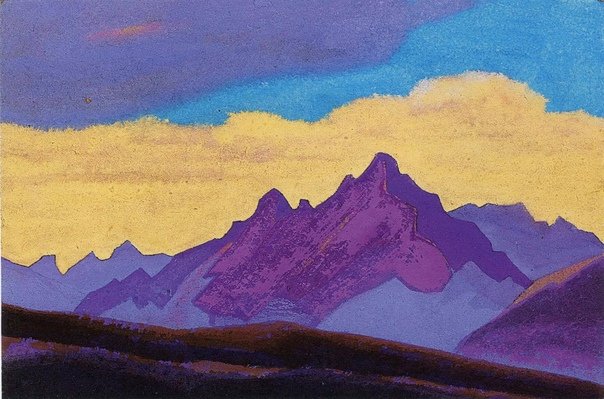 Картины Рериха Николая Гималаи