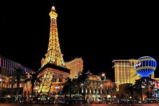 Лас Вегас ночью 4к