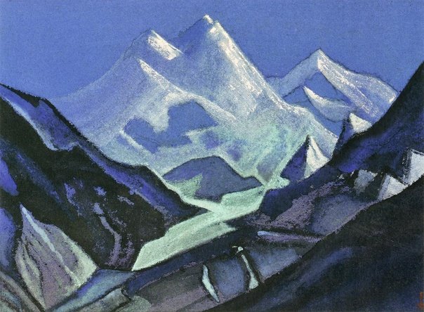 Н. К. Рерих. Гималаи (1941 г.)